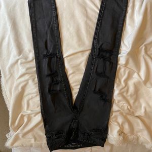 Black American eagle jeans